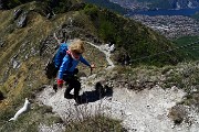 MONTE MAGNODENO e CRESTE DELLA GIUMENTA ad anello da Erve il 25 aprile 2016 - FOTOGALLERY